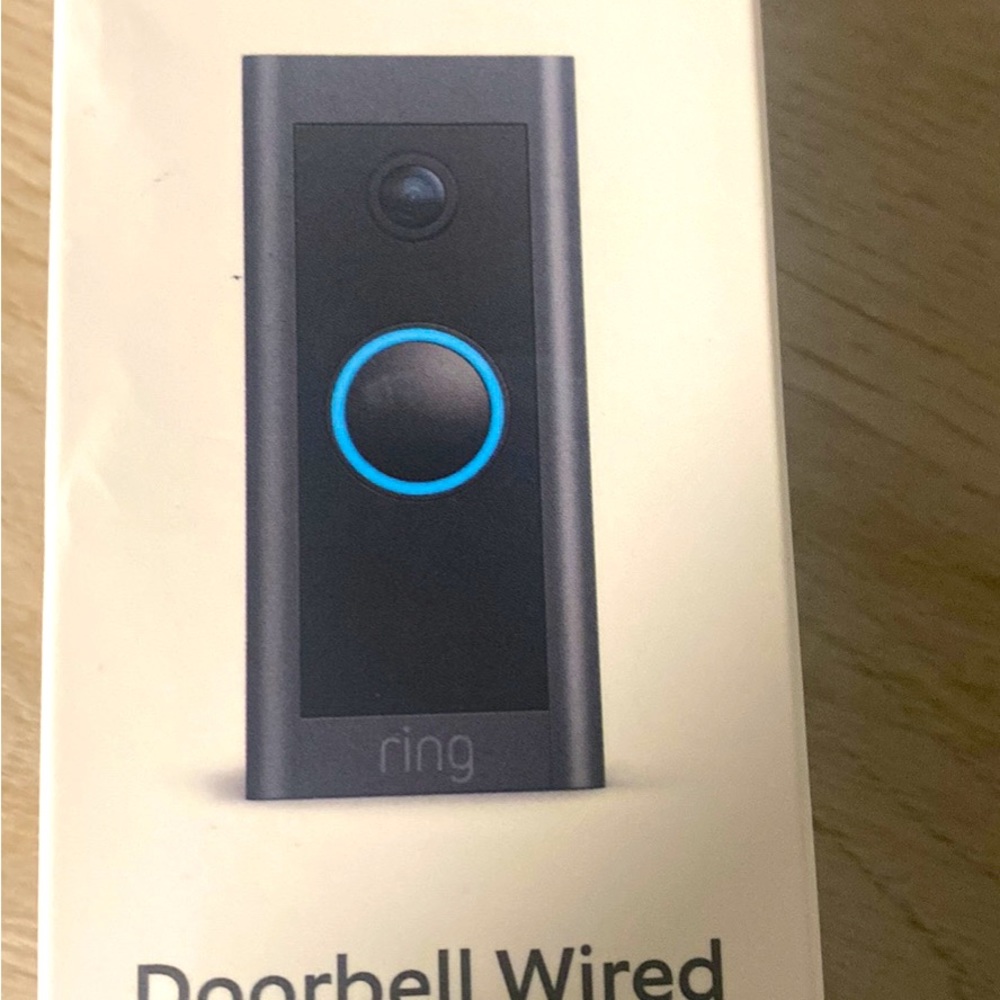 Brand new ring wired doorbell